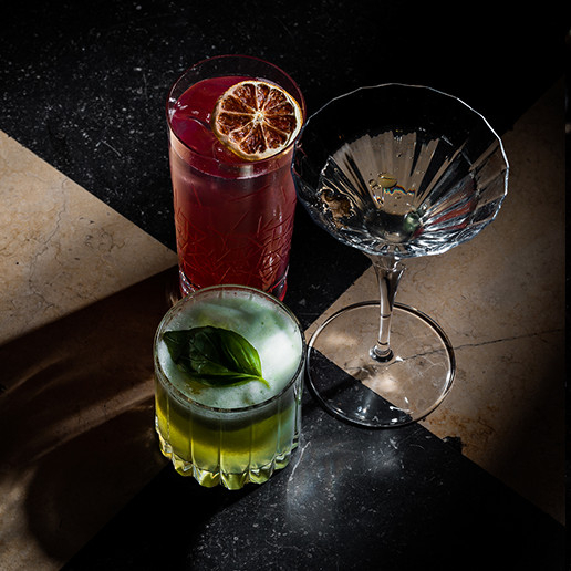 Коктейли на мальчишнике в ресторане Dans le Noir?